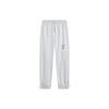 Li Ning Wade Series Letter Print Cuffed Loose Knit Sports Pants Men Pants Flower-Gray River-Stone-Gray AKLT487-1