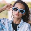 Retro Rectangle Sunglasses Women Fashion Square Gradient Candy Color Shades Sun Glasses Brand Design UV400 Female Eyewear