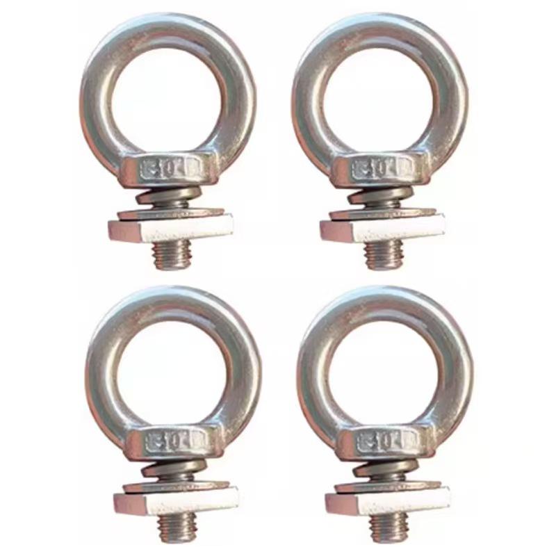 Черные рым-болты из нержавеющей стали 304 для платформы на крышу, багажника, расширения, T-образных пазов, аксессуары