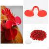1000 Pairs -2.25kg Poultry Hen Chicken Eye Glasses Blinders With Pins, Non- and Durable In Use