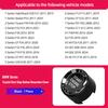 DKHN5 Crystal Car One Click Start Button For BMW M Power 3 Series E90 E92 F30 F35 G20 F10 G30 G28  ABS Engine Start Stop Cover Trim