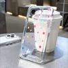 Яркий чехол для телефона со звездным конфетти и блестками для iPhone 14 15 16 13 12 11 17 Pro Max 12 13 Mini Мягкая крышка