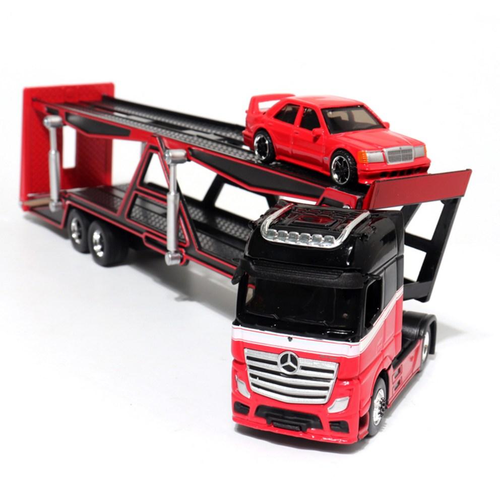 Майсто 1:64 литая модель Mercedes-Benz Actros Автовоз (красный)