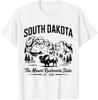 Южная Дакота Штат Маунт-Рашмор Основан в 1889 году Футболка унисекс