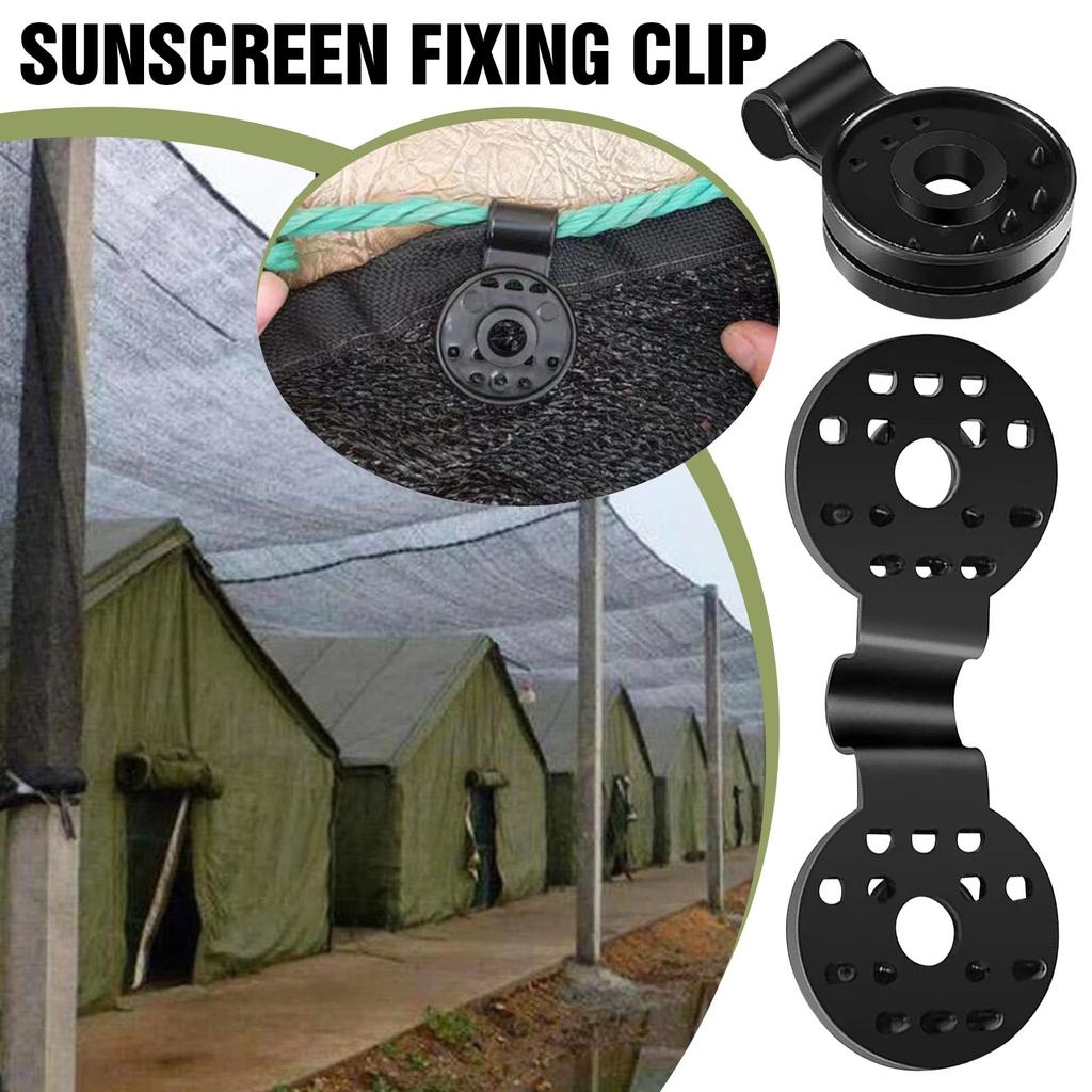 10-200pcs Outdoor Sun Shade Cloth Clips Shade Fabric Clamps Grommets For Net Mesh Cover Sunblock Fabric In Garden Awning Clips