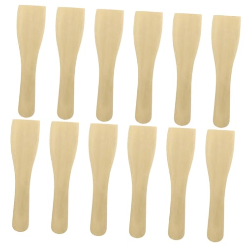 OKUMEYR Wooden Spatula, Cooking Turner, Nonstick Cooking Scoop, Kitchen Accessories