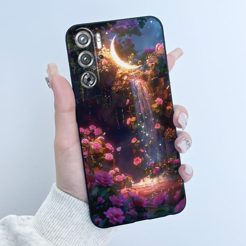 Чехол для телефона ZTE Nubia Red Magic Redmagic 9 9S Pro Plus 5G, милый кролик с сердцем, защитный, черный матовый ТПУ, мягкий чехол-бампер
