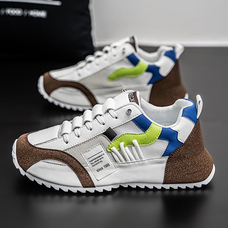 Новые мужские спортивные туфли большого размера 47 48, удобные дышащие повседневные туфли на шнуровке, туфли с круглым носком, кроссовки для мужчин, теннис