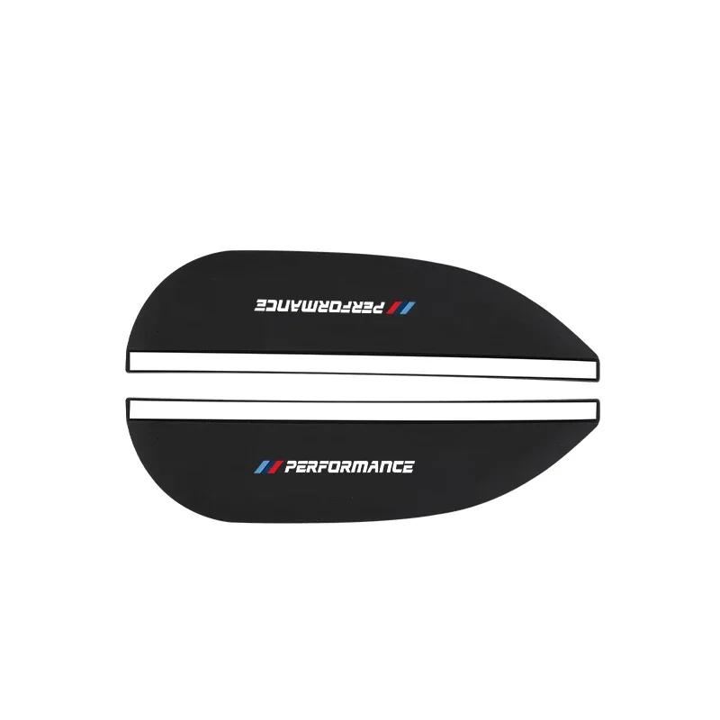 XWQP2 Car Sticker For BMW Hot 2025 For BMW Car General Adhesive Rain Eyebrow Clear Mirrors Anto Accessories G30 G20 M3 M5 E91 E92 E93