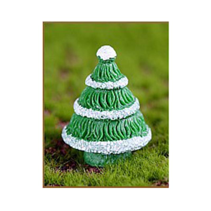 Mini Christmas Tree Couple Figurine Doll Garden Decor Ornament Kid Toy Miniature Landscape Christmas Decorations for Home