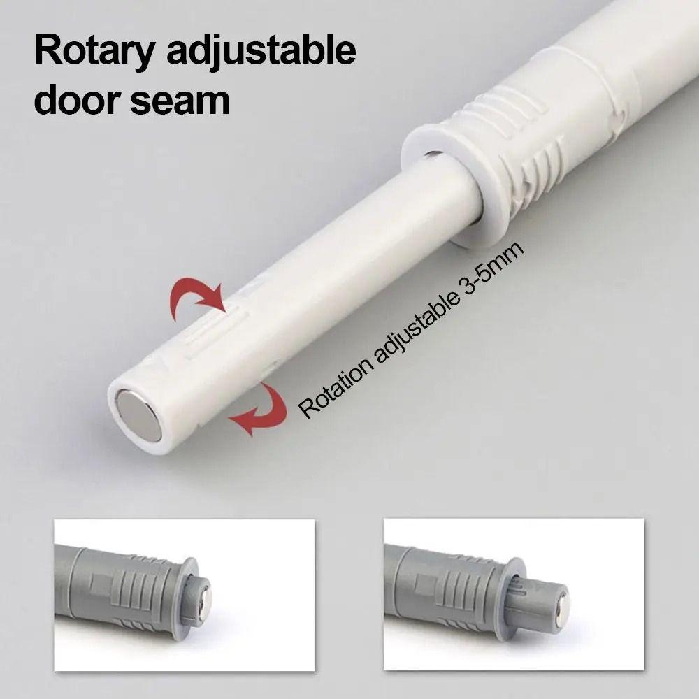 Concealed Door Stopper Soft Cabinet Rebounder Dampers Cabinet Door Suction  Home
