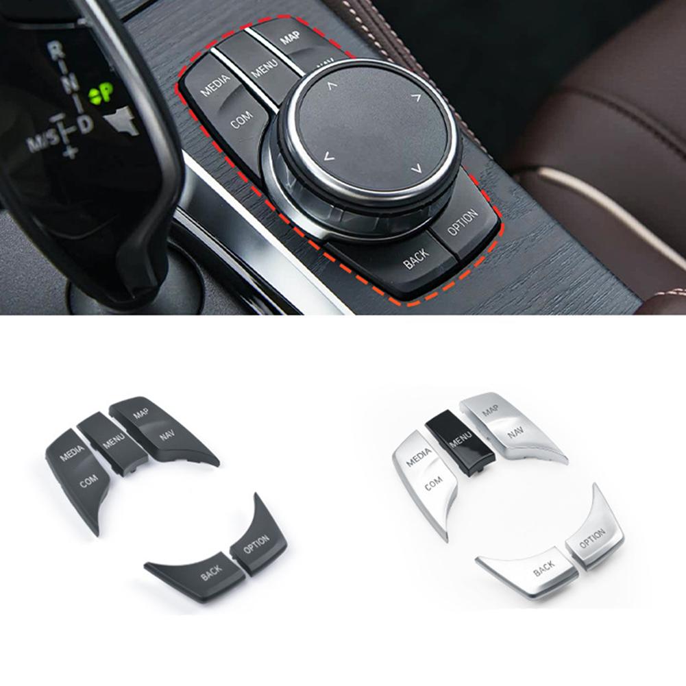 Накладка на кнопки мультимедиа автомобиля, отделка для BMW 5 серии G30 G31 G38 F90 M Версия Для BMW 6 серии Для GT G32