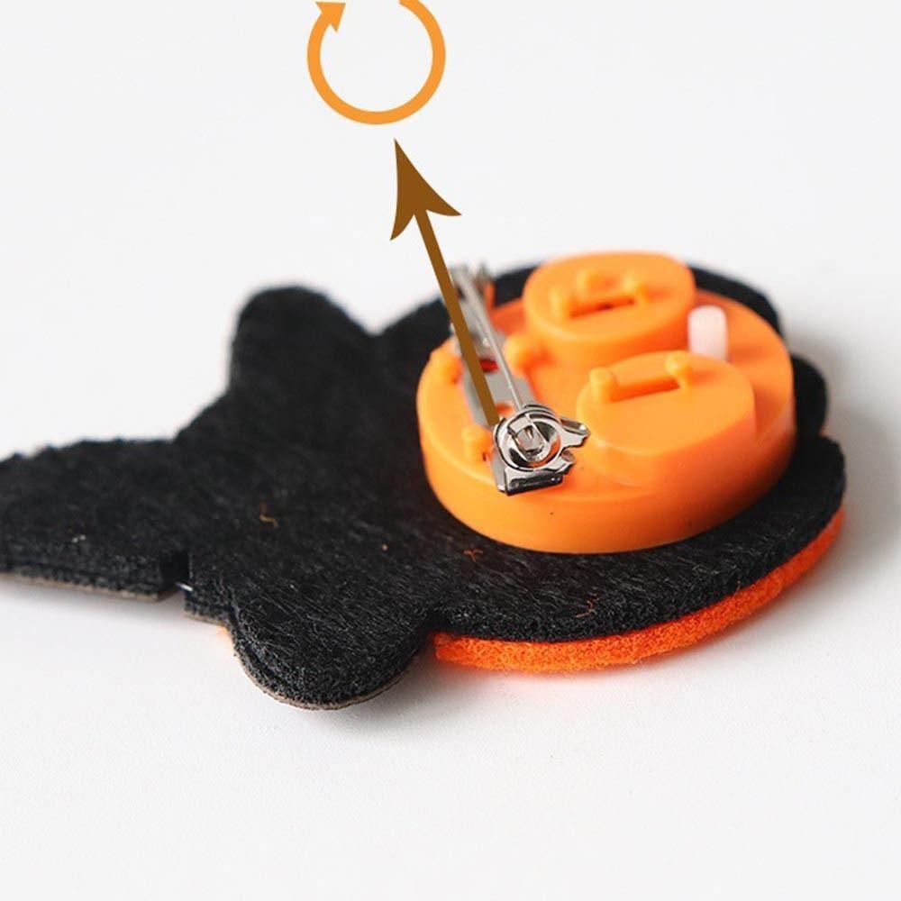 Spider Pumpkin Skeleton Brooch Bats Badge Party Clothes Brooch Halloween Pins Brooch Woman Jewelry
