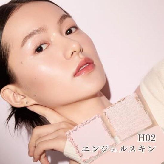 INTO U Highlight Multifunctional Palette (#H02 Angel Skin) 3 types Shine Cream Powder Glitter
