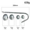 2026 new Roestvrijstalen anale haak Anusballen Metalen anale dilatator Buttplug Grote anale kralen prostaatstimulator insert