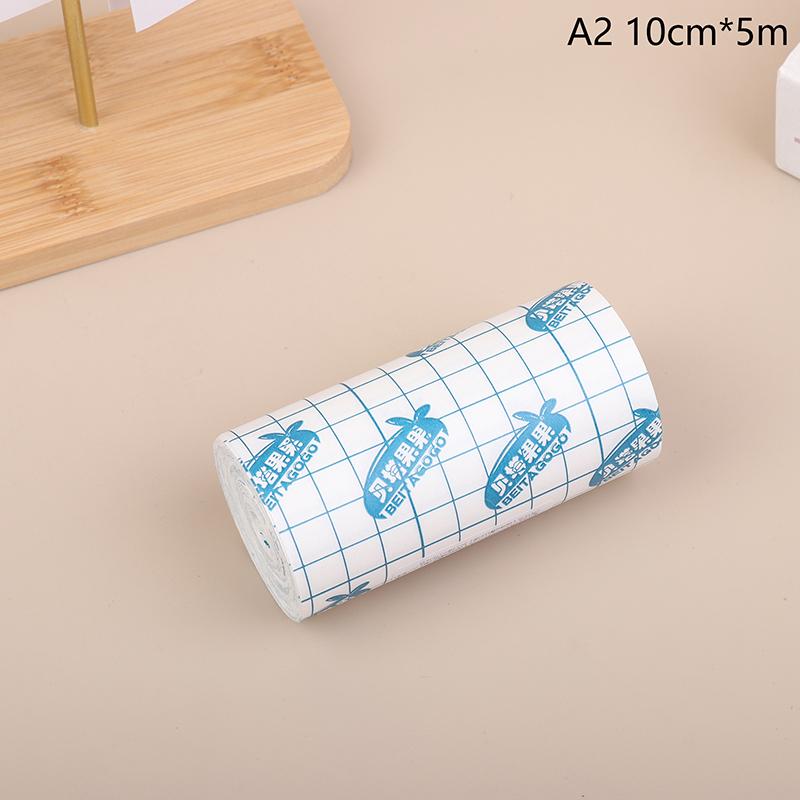 Нетканый материал Пленка Водонепроницаемая Прозрачная Лента Клейкий Пластырь Гипоаллергенная Повязка для Раны Фиксационная Лента