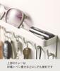 Yamazaki Jitsugyo Magnetic Key Hook Tray White x x H6cm Smart Entrance Key Accessories Storage 2754 & Approx. W24.5 D4.5