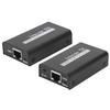 HDMI удлинитель 60M Интернет передатчик для кабеля POC Питание EDID Функция обучения 100‑240VEU
