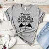 Футболка Train Like An Illyrian Warrior, футболка ACOTAR Bookish Gift, футболка SJM Acotar, женская футболка с коротким рукавом, повседневные топы, футболка