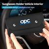 Universal Car Glasses Case Sun Visor Glasses Box Accessories For Opel Corsa Astra Insignia Vectra Zafira Meriva Mokka Ampera QA5
