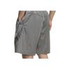 Adidas FOS Series Elastic Waist Solid Color Sports Shorts Men Shorts Light-Gray KB5974