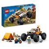 LEGO City 4WD Adventure Toy Present Birthday Block Educational Christmas Boys Girls Children 6 Years Old 7 Years Old 8 Years Old 9 Years Old Vehicle