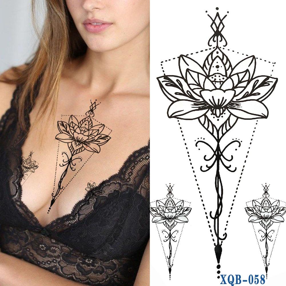 1 шт. 210*114 мм черный лес татуировка наклейка для мужчин женщин детей тигр волк смерть череп временная татуировка поддельные хна скелет король тату в виде животного