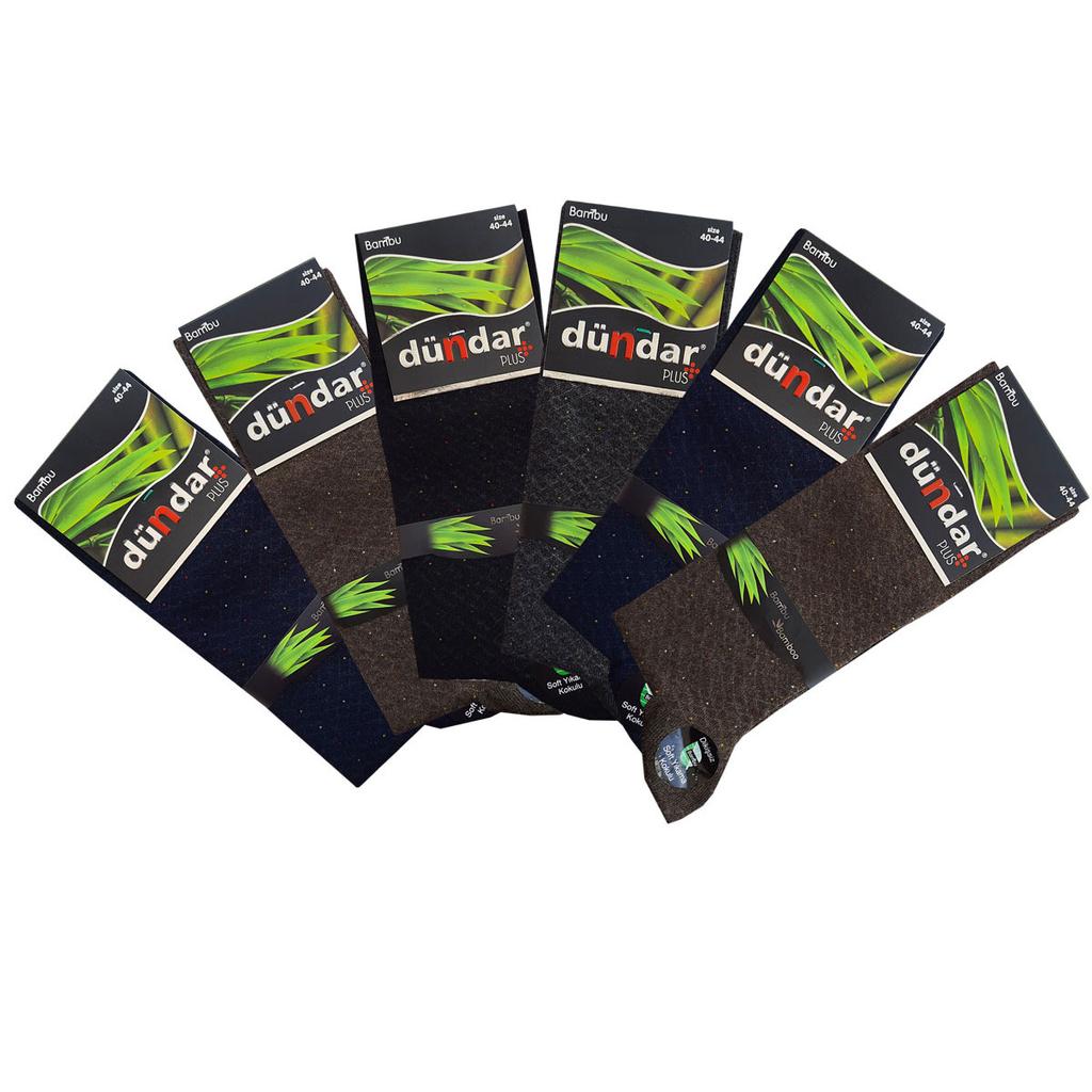Мужские бамбуковые носки Dundar 6 Мягкие длинные носки Asorti