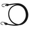 (SK11) Rubber Rope J-hook On Both Ends Round Rubber Type 10mm X 110cm SKG-R10110BK
