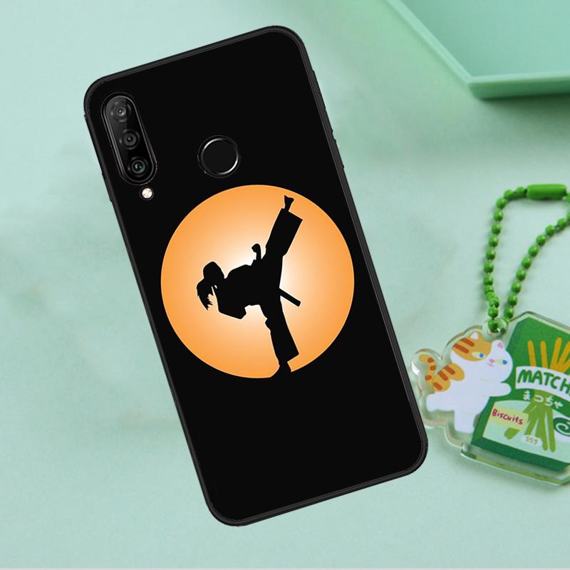 Чехол Kungfu Taekwondo для Huawei Nova Y90 Y70 Y60 Y61 Y91 Y72 9 10 SE 12i 12s 11i 5T P60 Pro P20 P30 P40 Lite