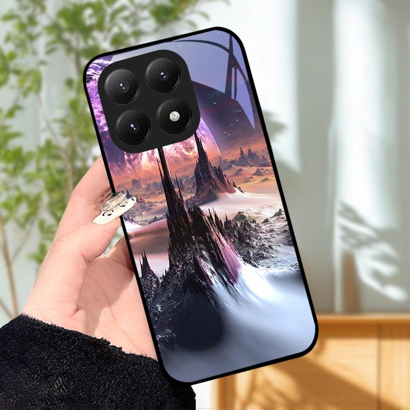 Чехол для Xiaomi 15T Pro Mi 15T 5G Защита объектива камеры Закаленное стекло Чехол для Xiaomi 15 T Pro 15TPro Ударопрочный чехол для телефона