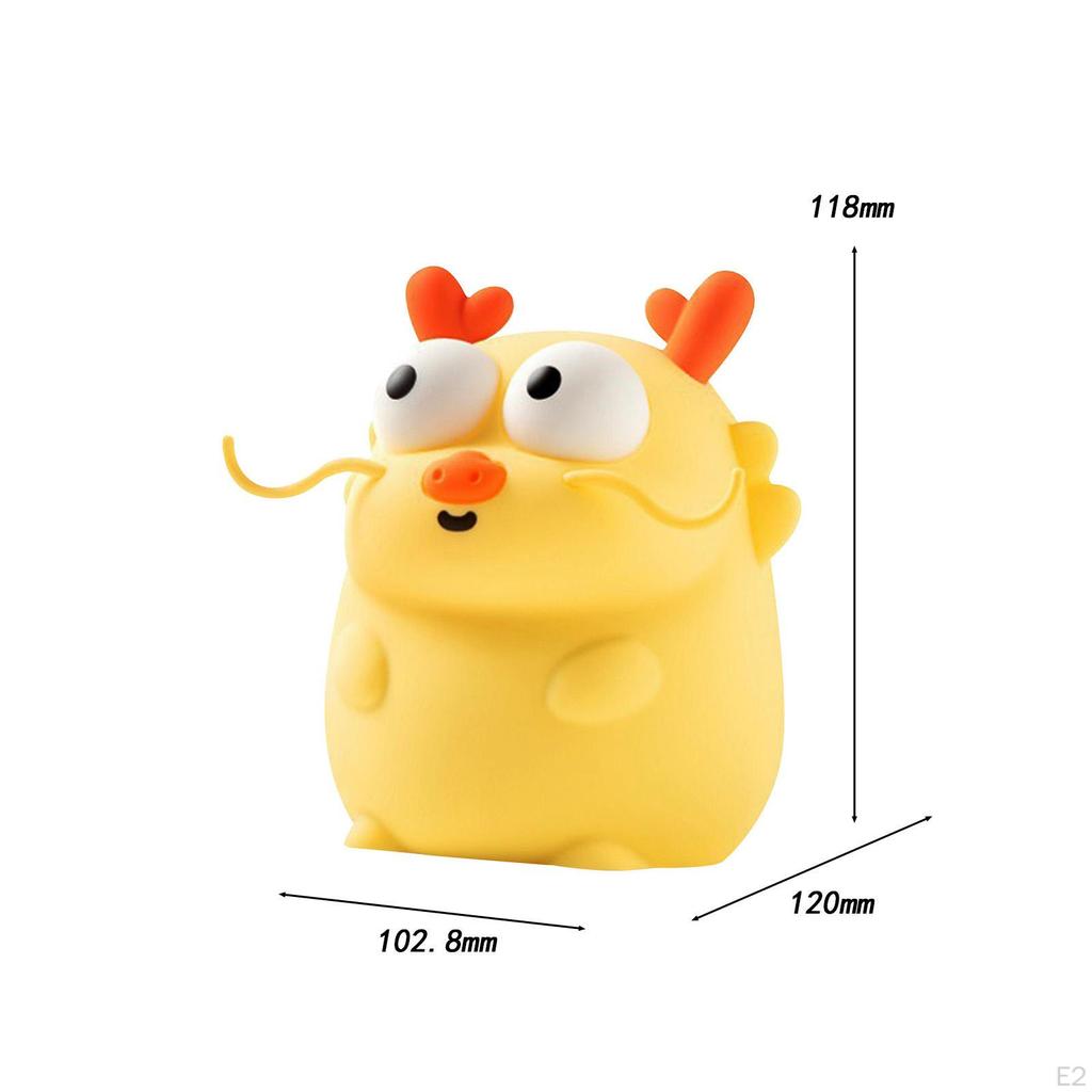 Mystical Dragon Sculpture Night Light for Home Decor