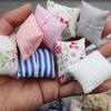 Миниатюрные диванные подушки и декоративные подушки для кукольного домика на 1:12 кукол (Совместимо с OB11)