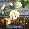 Solar LED Light Outdoor Garden Decoration Landscape Lights Firework Firefly Lawn Lamps Country House Terrace Balcony Decor Lamp