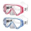 Kids Swim Goggles Snorkel Goggles Wide Vision Snorkel Diving Glasses Anti-Fog Goggles with Nose Cover No-Leak Swimming Goggles