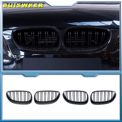 Передний бампер, решетка для почек, сетка на капоте, двойная линия для BMW E60 M5 E61 520i 545i 550i 535i 2003-2010 5 Series, комплект кузова для ремонта