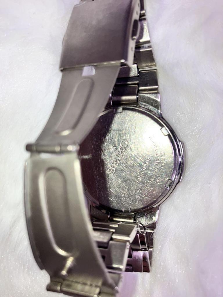 [USED] SEIKO Titanium Watch Silver