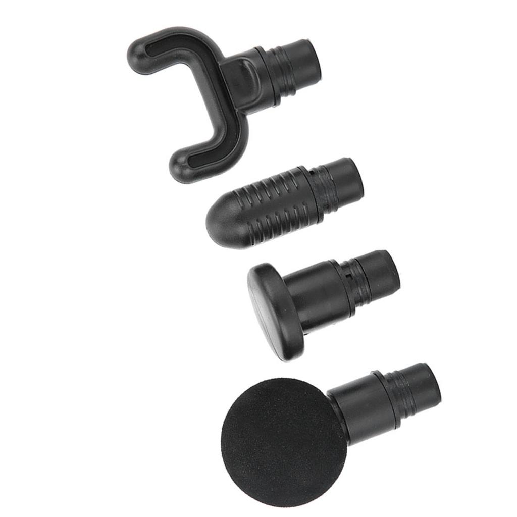 4 шт. 19 мм Калибр Расслабление тела Фасциальный Массажный пистолет Сменная головка Набор массажных головок