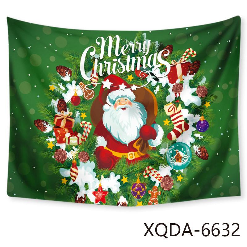 Amazon Домашний гобелен Рождественская елка Пляжное полотенце Сидящее одеяло Пляжное полотенце Холст