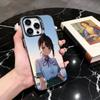 Милый чехол для телефона с аниме-персонажем S-Suzume для iPhone 17,16,15,14,13,12,11 Plus,Pro Max,XS, Цветной Серебряный Покрытый Внутренний Чехол