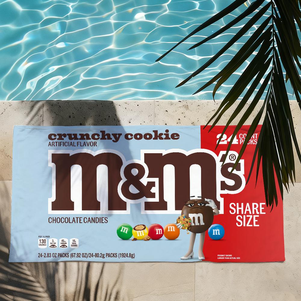 Конфеты M-M&M's-S Сладкое Полотенце Душ Сауна Путешествия Спа Быстросохнущие Аксессуары для Спортзала Мягкие Большие Пляжные Полотенца