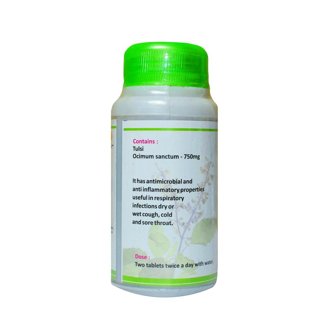 Тулси (120 таб, 750 мг), Tulsi Tab,  Shri Ganga Pharmacy
