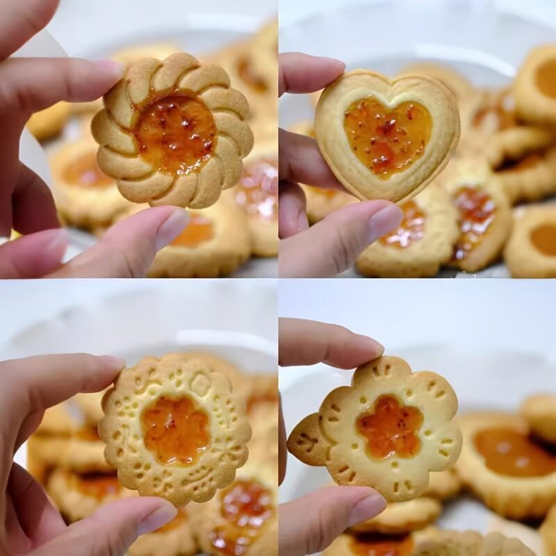 Набор из 4 предметов Формы для печенья-сэндвичей с фруктовым джемом День Любви Цветок Тиснение Инструменты для выпечки Кухонные принадлежности Товары первой необходимости для школы