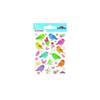 Stickers Oiseaux et fleurs - Paillettes - 7,5 x 10 cm