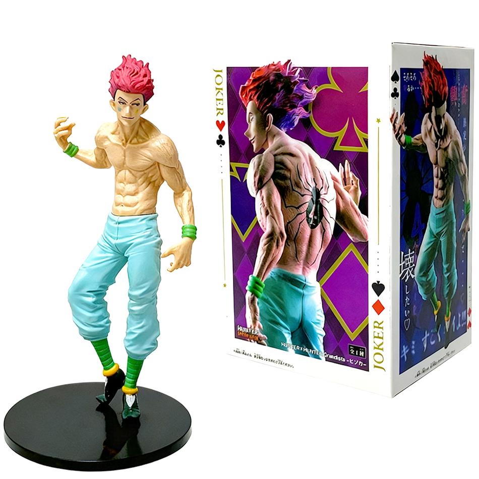Hot Anime Hunter×Hunter Anime Figure Gon·Freecss Hisoka  Action Figure 19.5Cm Pvc Model Statue Ornaments Toy Gifts