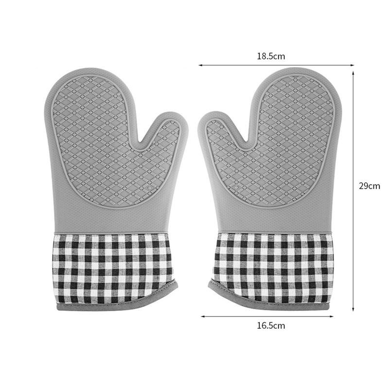 Универсальные силиконовые перчатки для духовки с защитой от ожогов в форме рыбы, утолщенные изоляционные перчатки, прихватки для барбекю, подносы, тарелки, держатели для мисок, принадлежности для выпечки