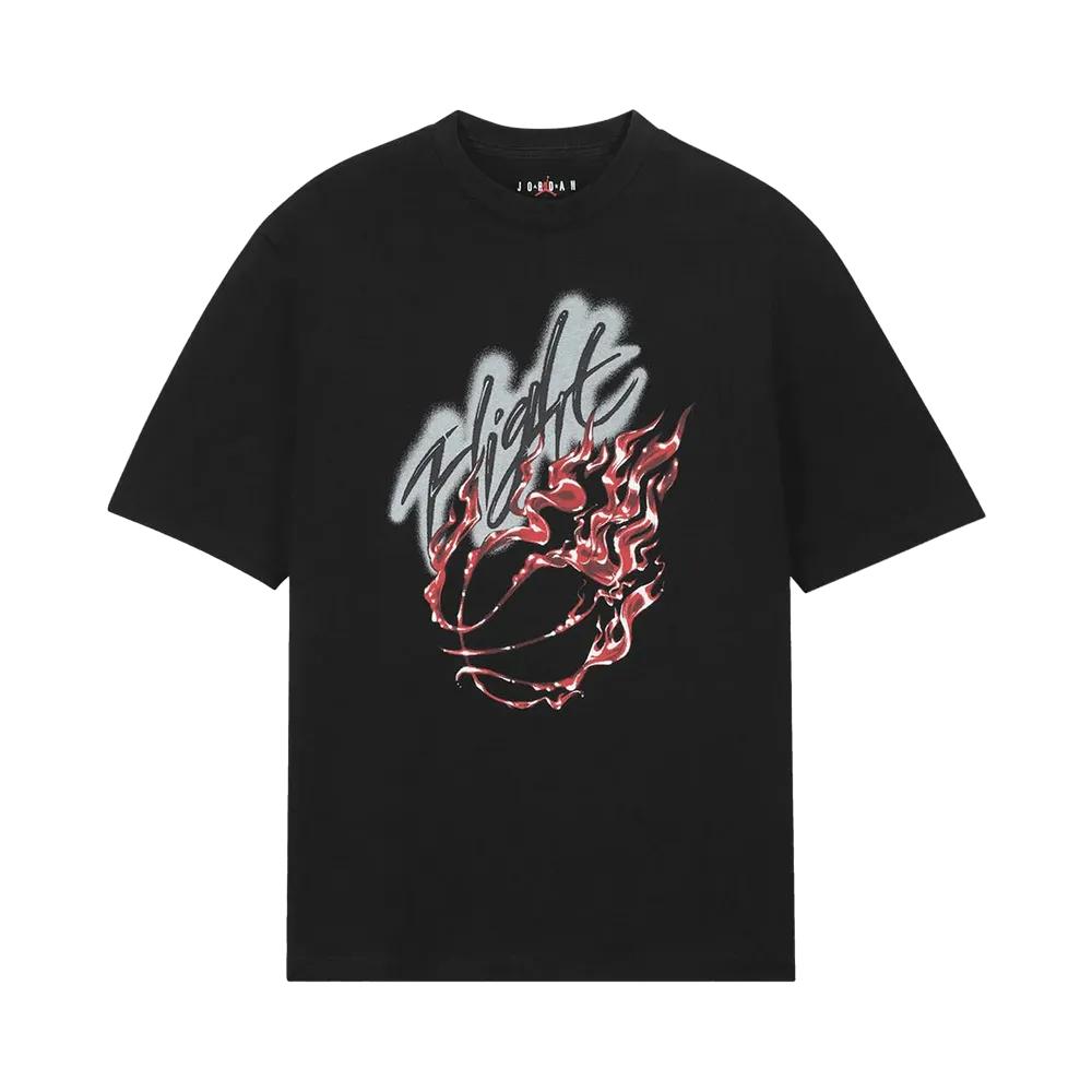 Travis Scott x Jordan Flight Graphic T-Shirt Black
