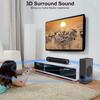 80W Home Theater Sound System Soundbar 2.1 TV Bluetooth Speaker Support Optical AUX Coaxial TV Sound Bar Subwoofer Speakers Box