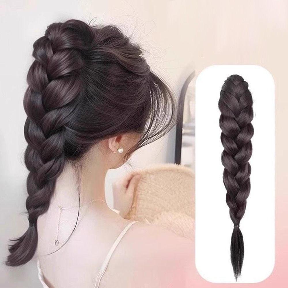 Fluffy Wig Ponytail Hairpin Extension Hair Barrette for Women Hair Accessories