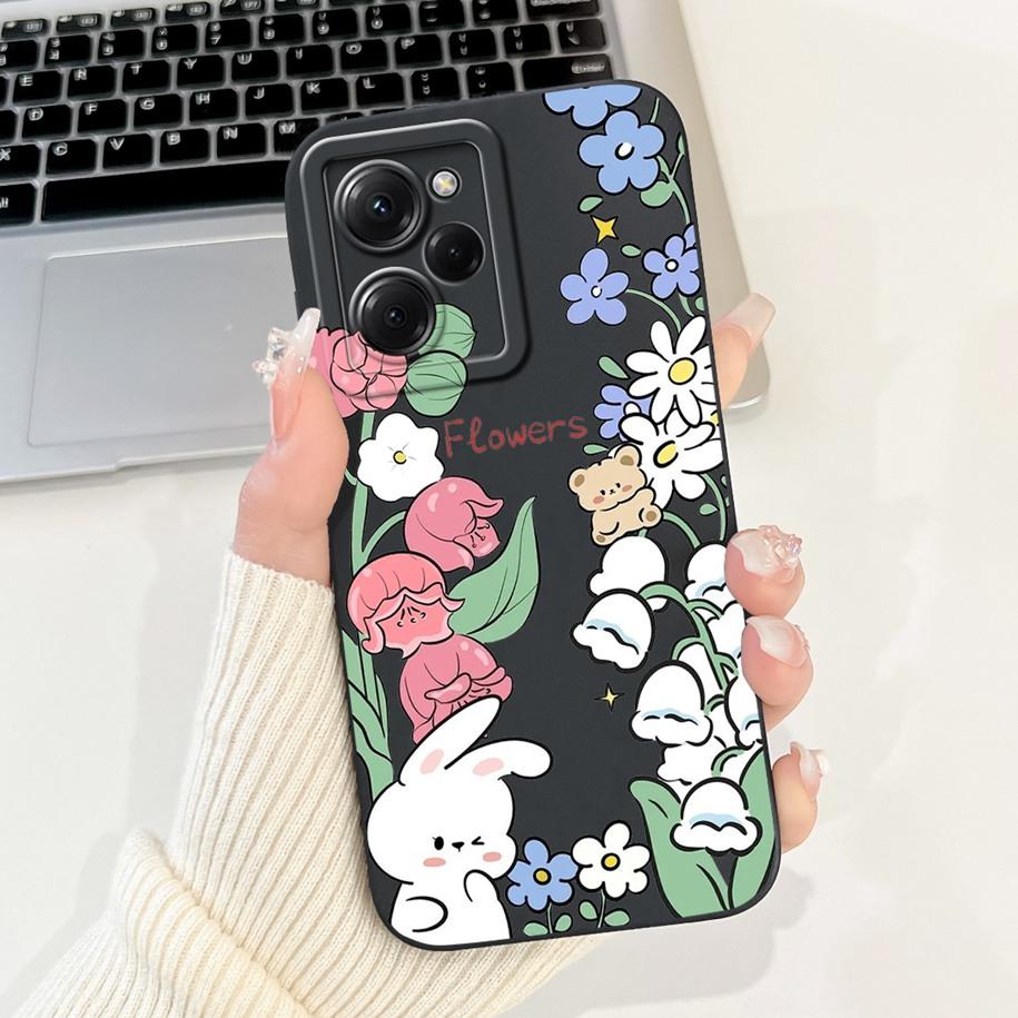 Для Xiaomi Poco X5 Pro Чехол Крутой Модный Цветок Закат Мягкий Силикон Мягкая Защитная Крышка Для Xiaomi Poco X5 X 5 X5Pro 5G Funda